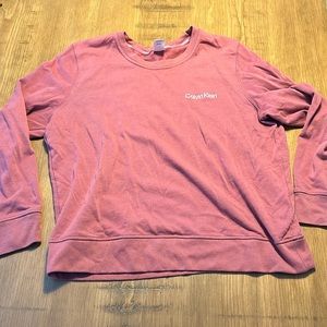 Calvin Klein pink pyjama set XL